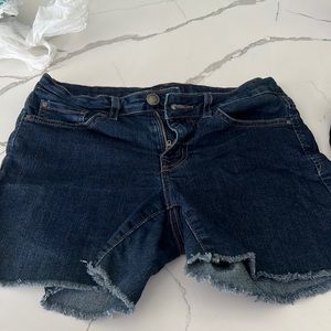 Jessica Simpson bark blue stretch Jean shorts